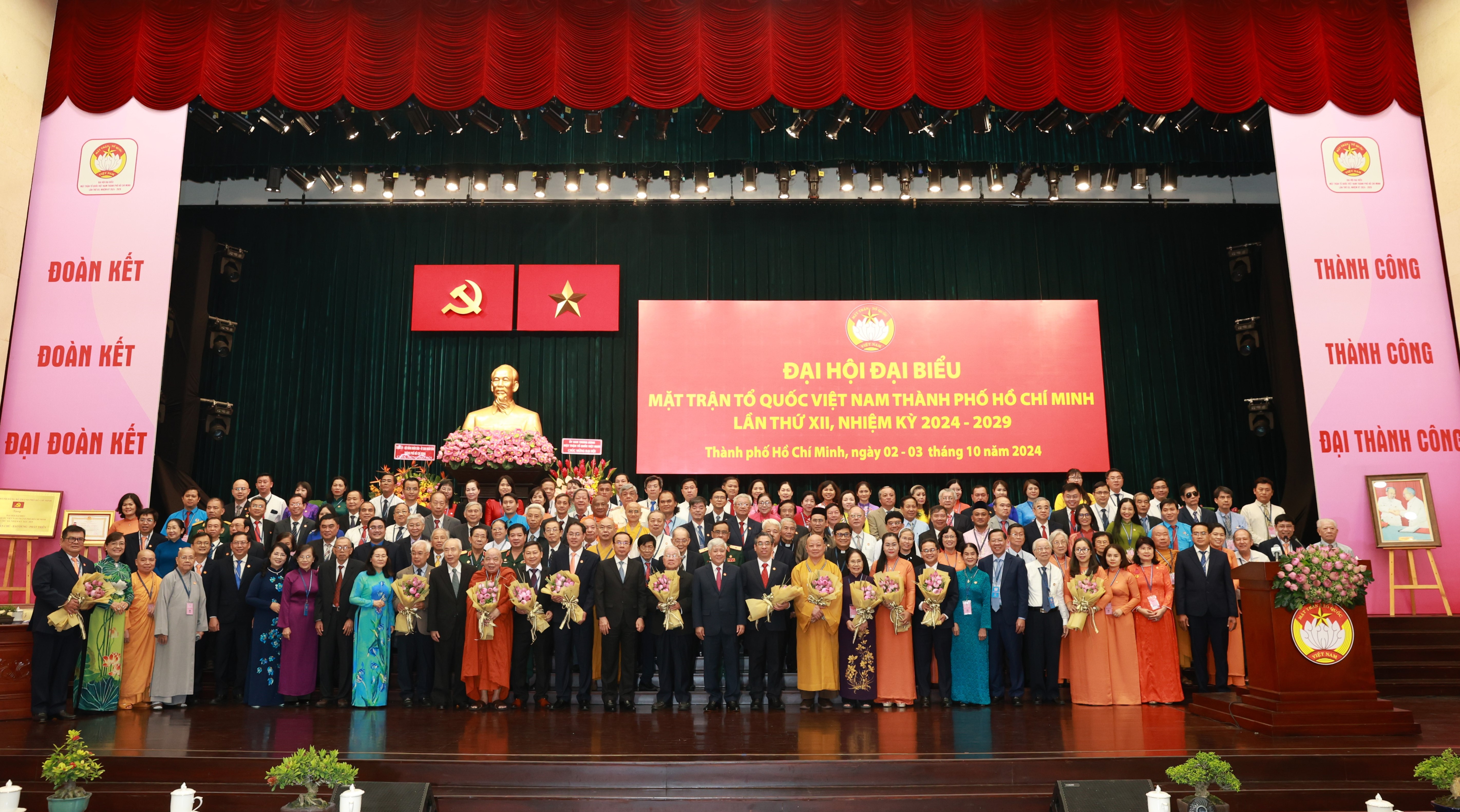 Bế mạc Đại hội Đại biểu MTTQ Việt Nam TPHCM lần thứ XII